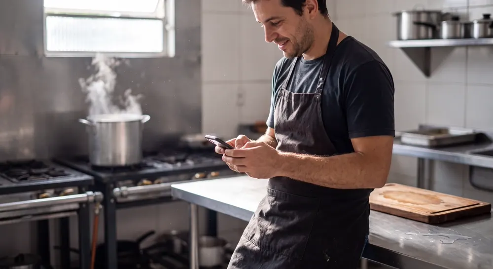 Pedro Lúcio, fundador do Garçom Online